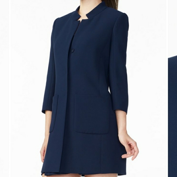 Armani Exchange Textured Patch Pocket Coat - Picture 3 of 14